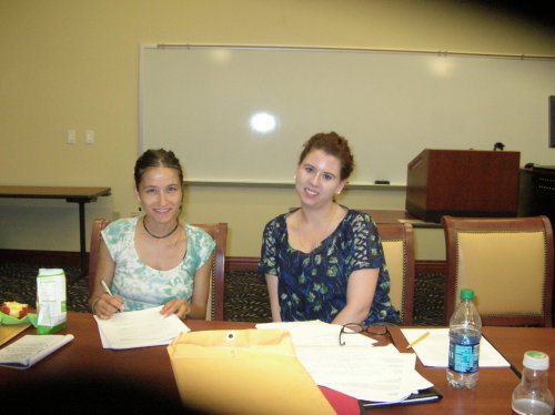 Mariah Fowler and Emily Denton