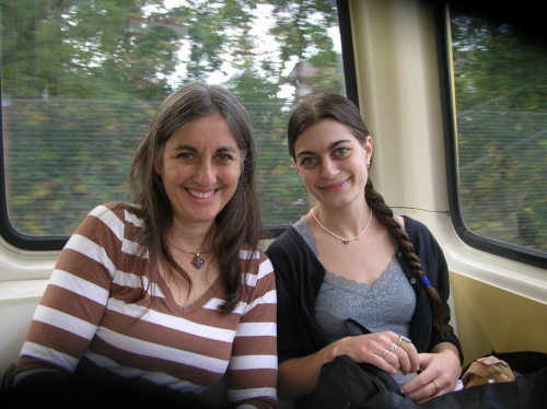 Rebecca Doverspike and Janisse Ray on the PRT