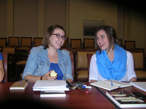 Hannah and Melissa