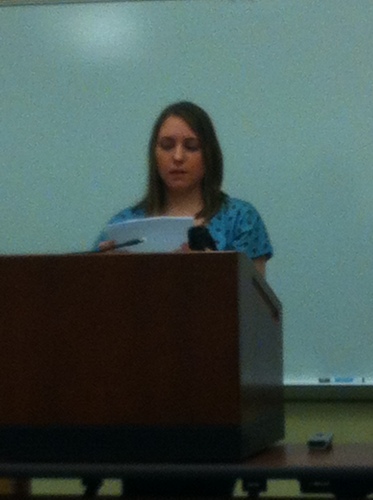 Christina Seymour, reading