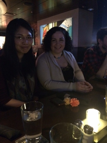 Xin Tian and Jessica at The Yardhouse