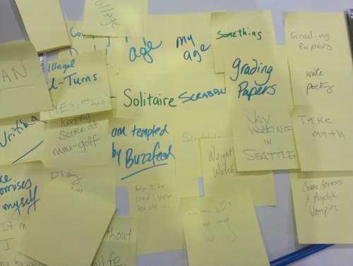 More Post-It Answers