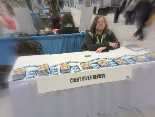 Patric, at the Cheat River Review Table
