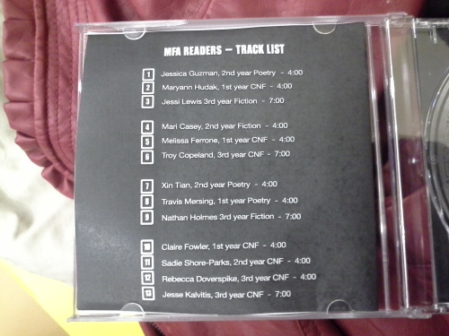 Reading CD Cover Names