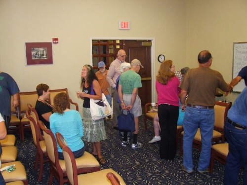 Participants Say Goodbye