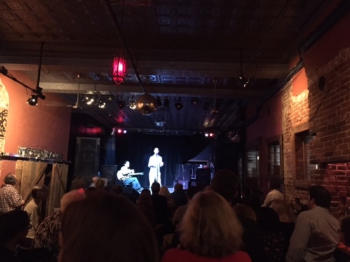 Glenn's reading - crowd